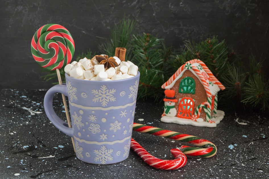 Gingerbread House & Hot Chocolate - image