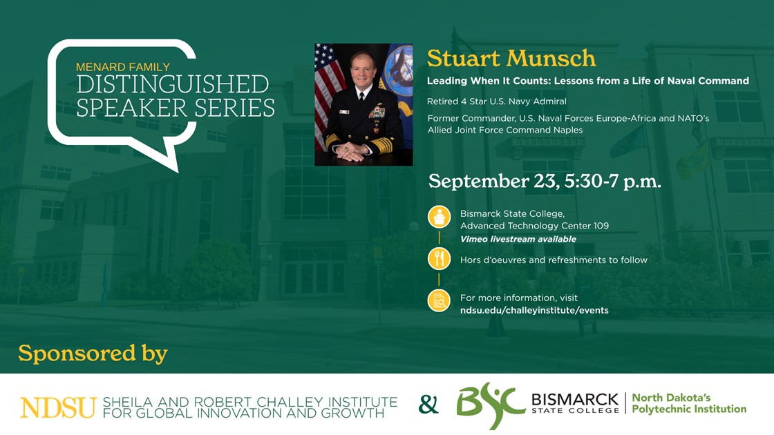 Leading When It Counts: Lessons from a Life of Naval Command – Admiral Stuart Munsch - image