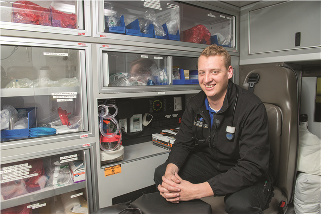 Paramedic students reflect on their career choice during National EMS Week - image
