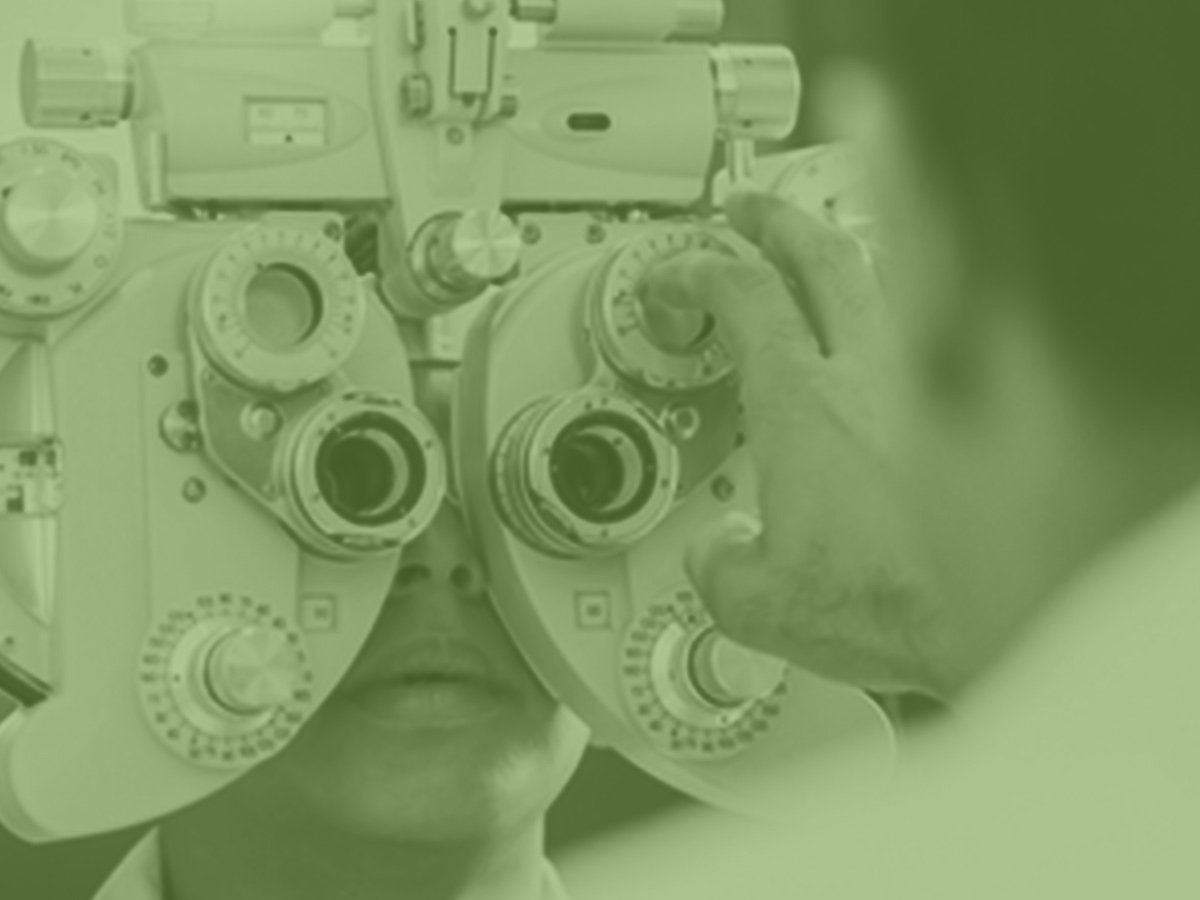 Optometry vision test
