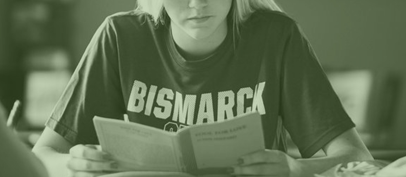 Close up of woman studying