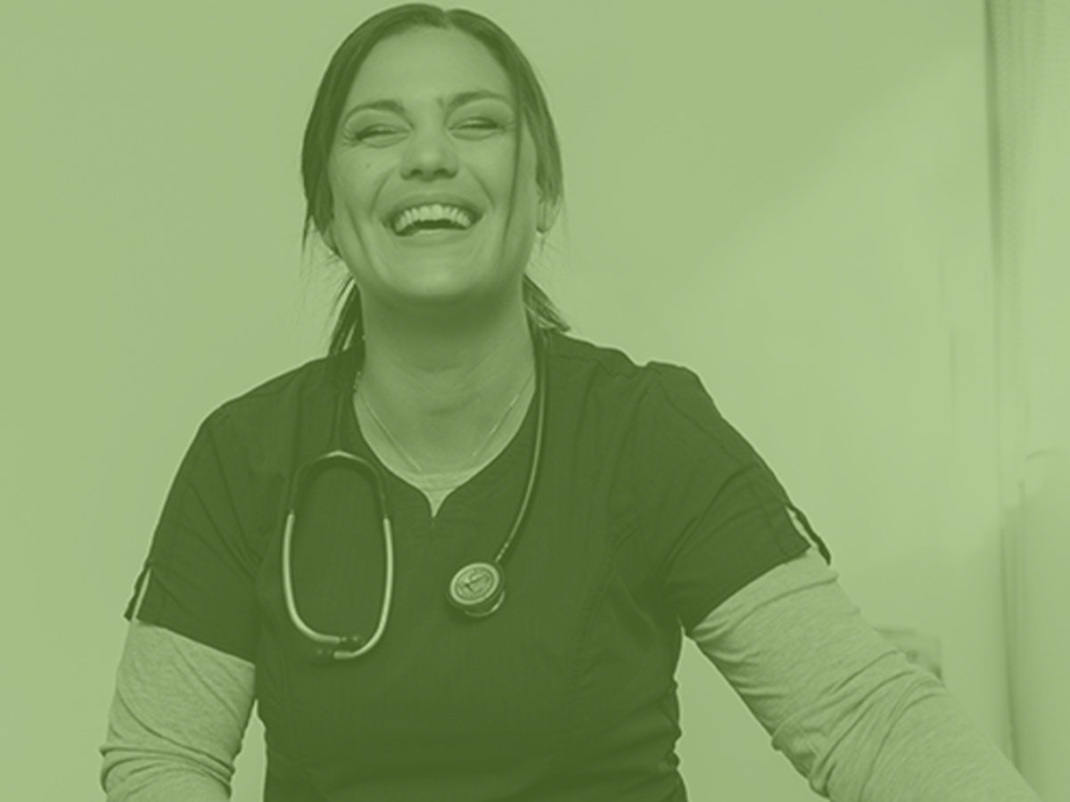 smiling nurse