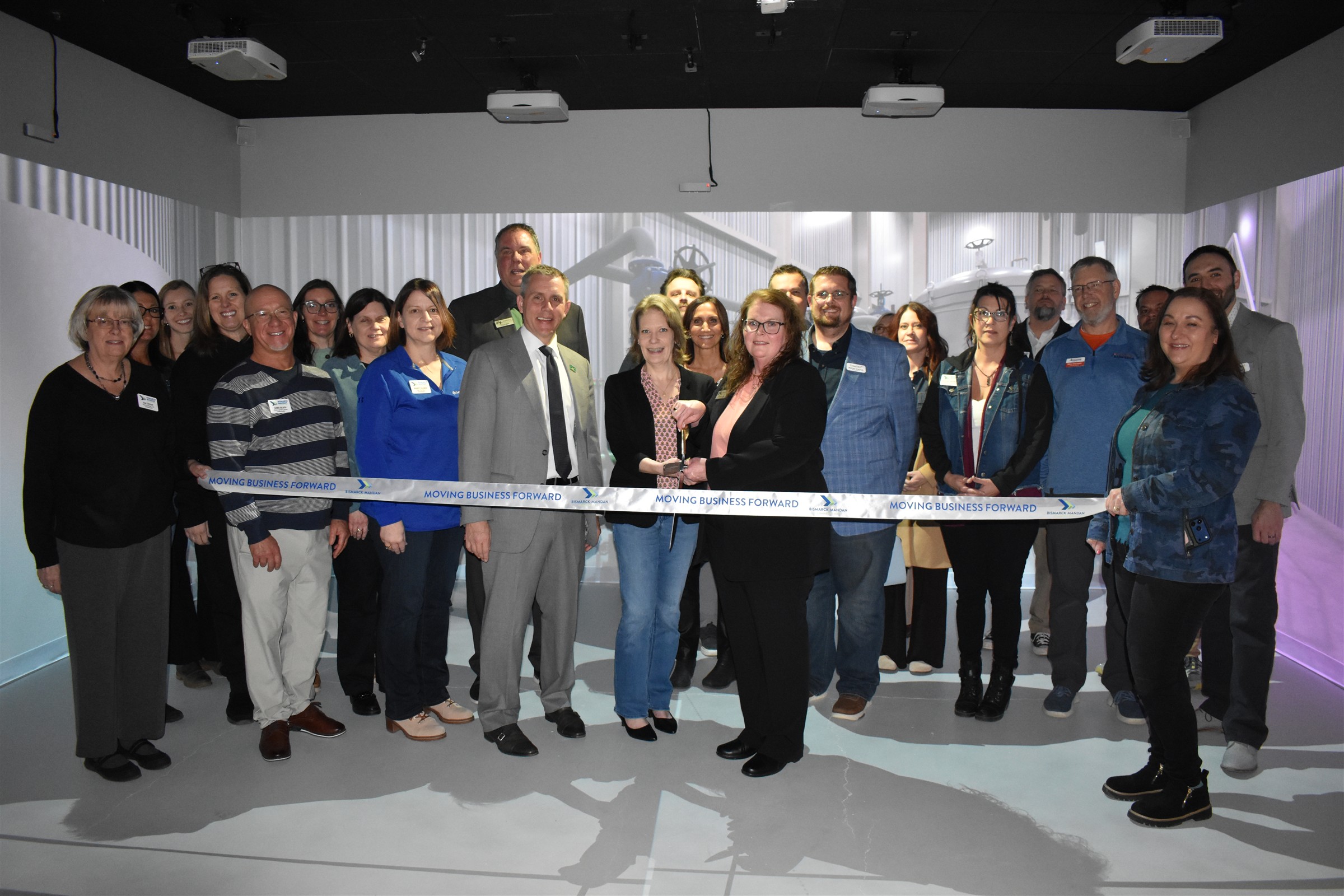Ribbon cutting ceremony