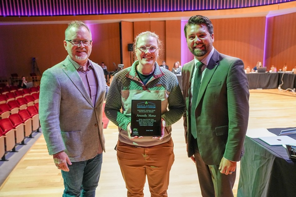 Campus employees receive recently founded University System Staff Excellence Award