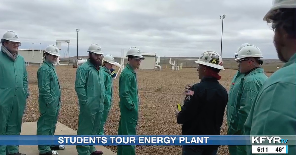 BSC students get an up-close look at TC Energy Plant