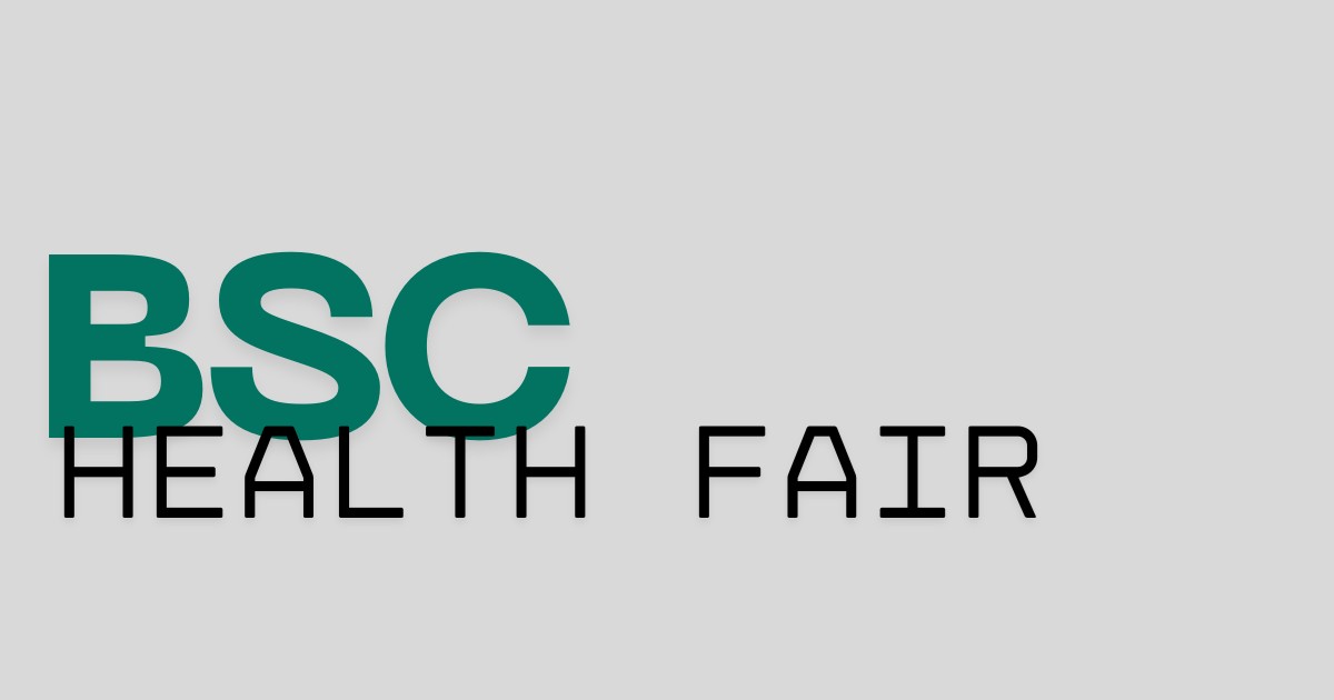 BSC Student Health Fair